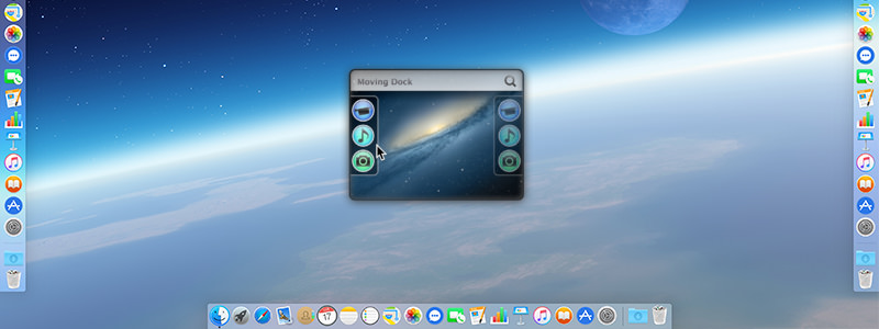 Dockをどこからでも呼び出せるMoving Dock