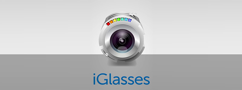 インカメラ（iSight）にフィルターをかけられるiGlasses